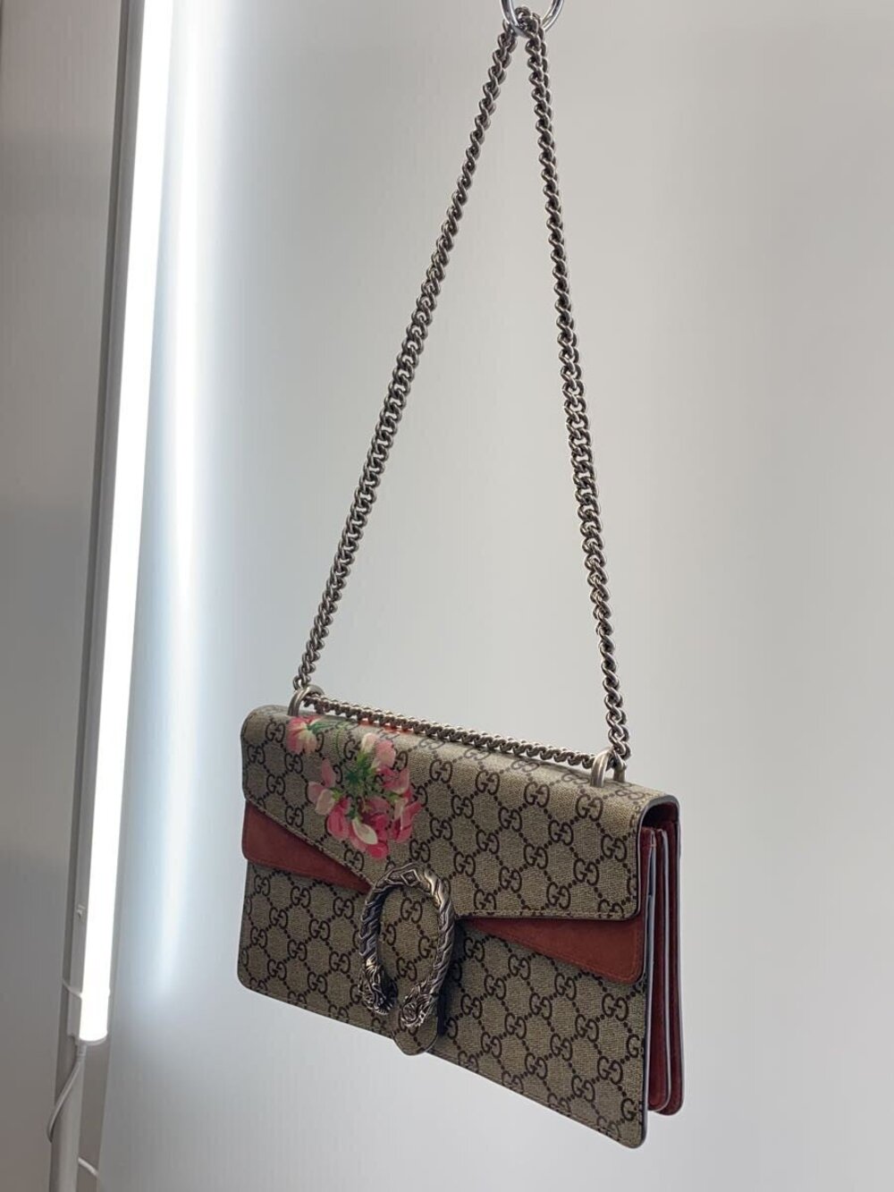 Gucci Supreme Canvas Dionysus Bag Shoulder GG Black